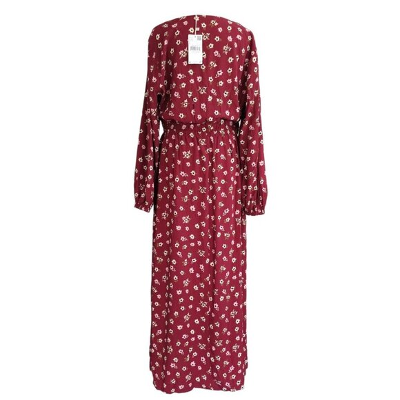 Floral Peasant Dress - Picture 2 of 7